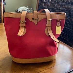 Dooney and Bourke Canvas Bucket Bag